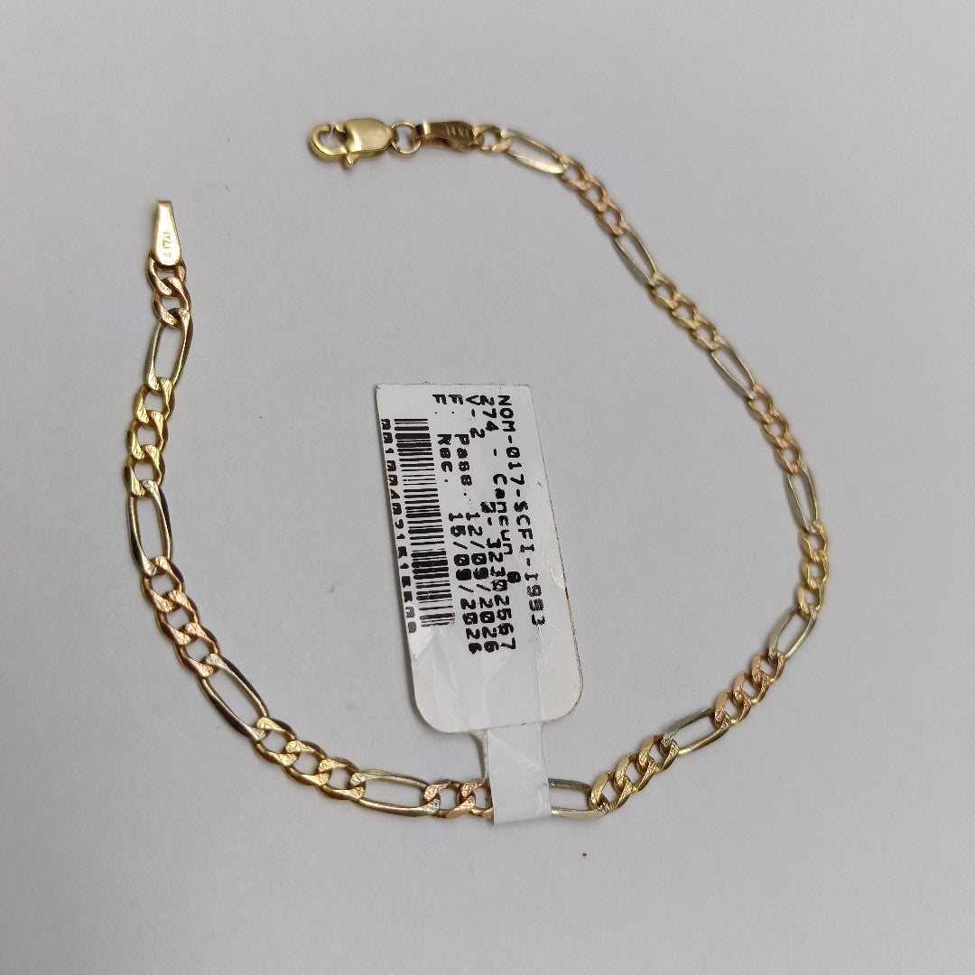 PULSERA ORO 14 K 2.6 GRMS (SEMINUEVO)