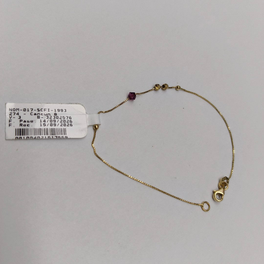 PULSERA ORO 14 K 1.2 GRMS (SEMINUEVO)