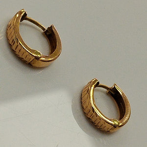 ARRACADAS PAR ORO 14 K 1,20 GRMS (SEMINUEVO)