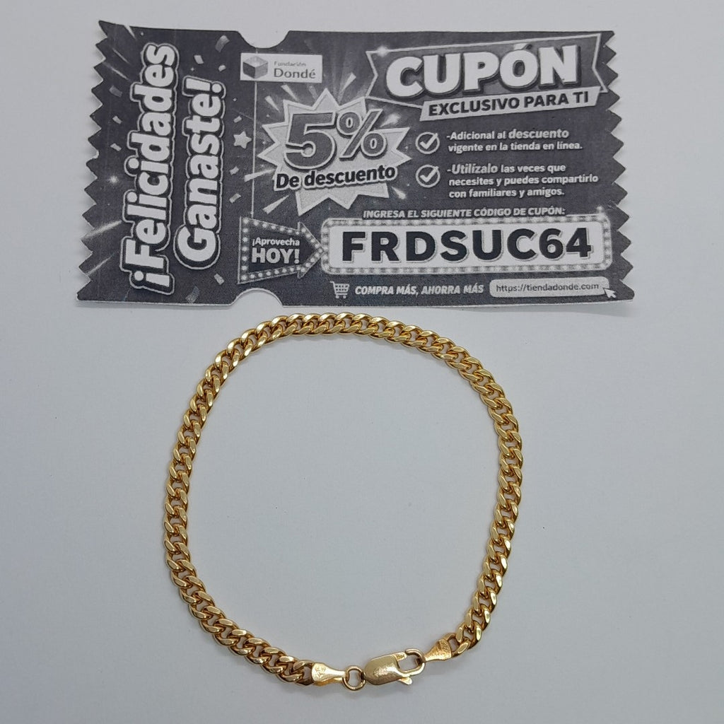 PULSERA ORO 14 K 4,60 GRMS (SEMINUEVO)