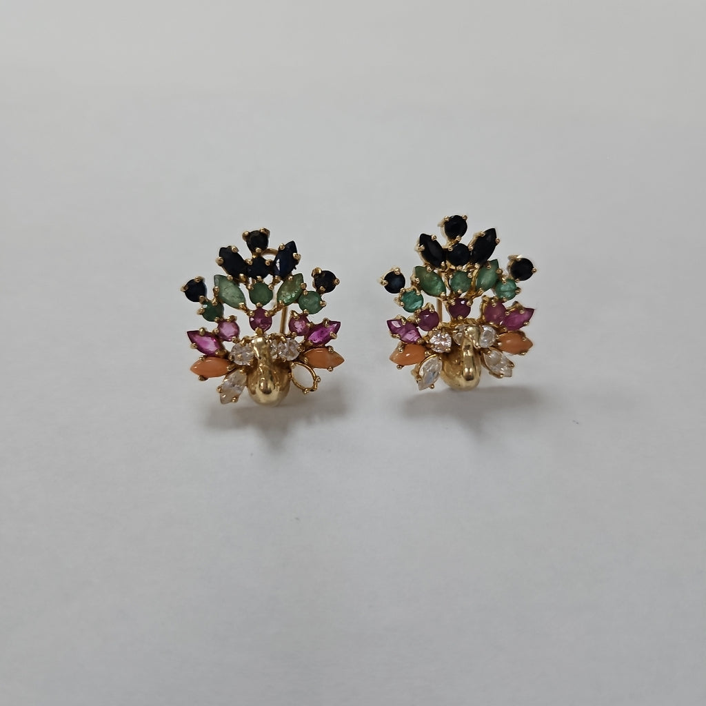 ARETES PAR ORO 10 K 7,50 GRMS (SEMINUEVO)