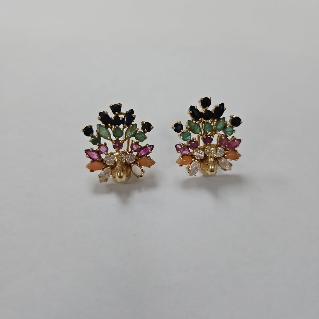 ARETES PAR ORO 10 K 7,50 GRMS (SEMINUEVO)
