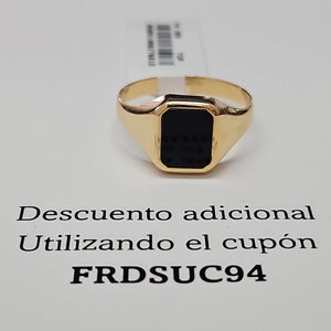 ANILLOS CABALLERO ORO 14K 3.6 (NUEVO)
