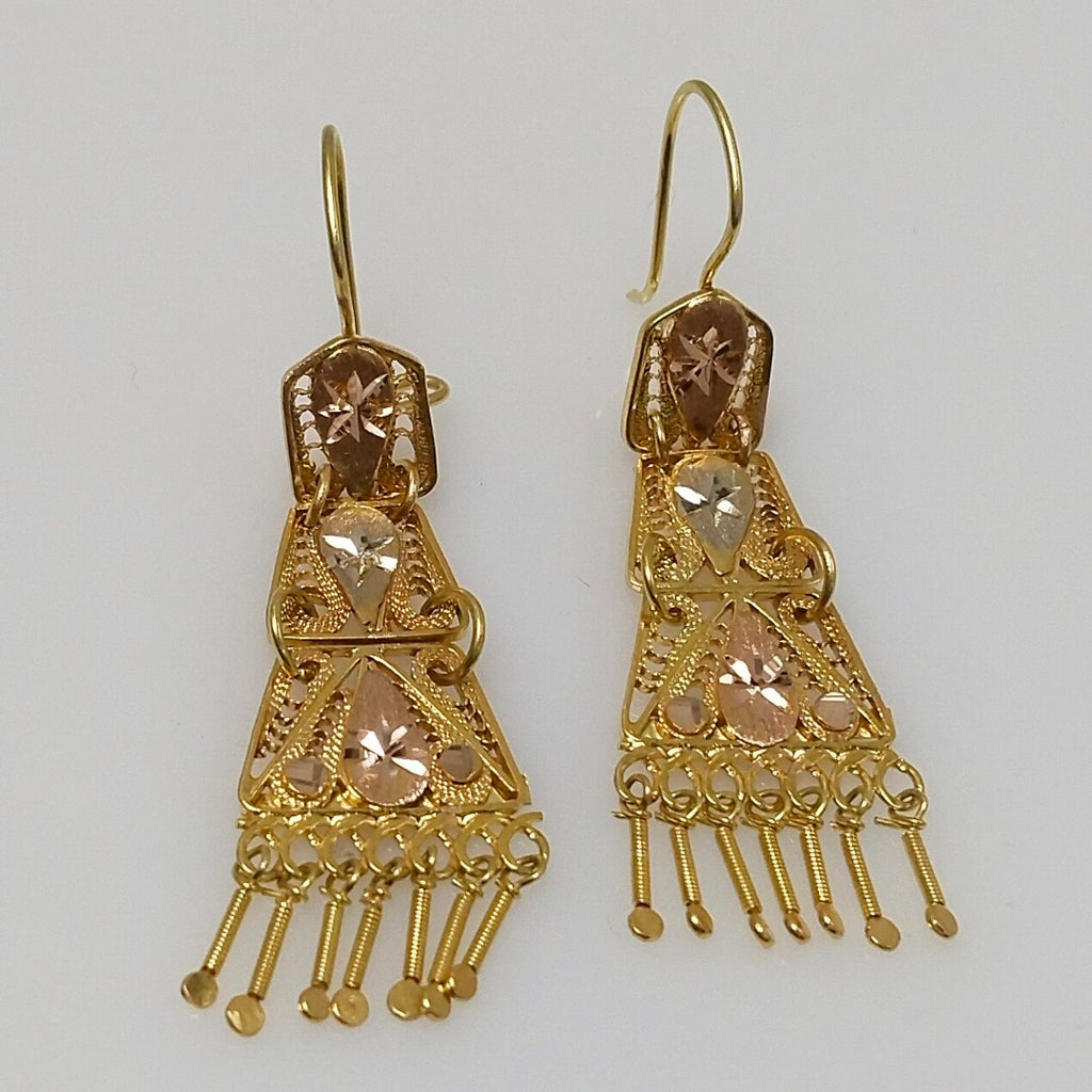 ARETES PAR ORO 10 K 4.1 GRMS (SEMINUEVO)