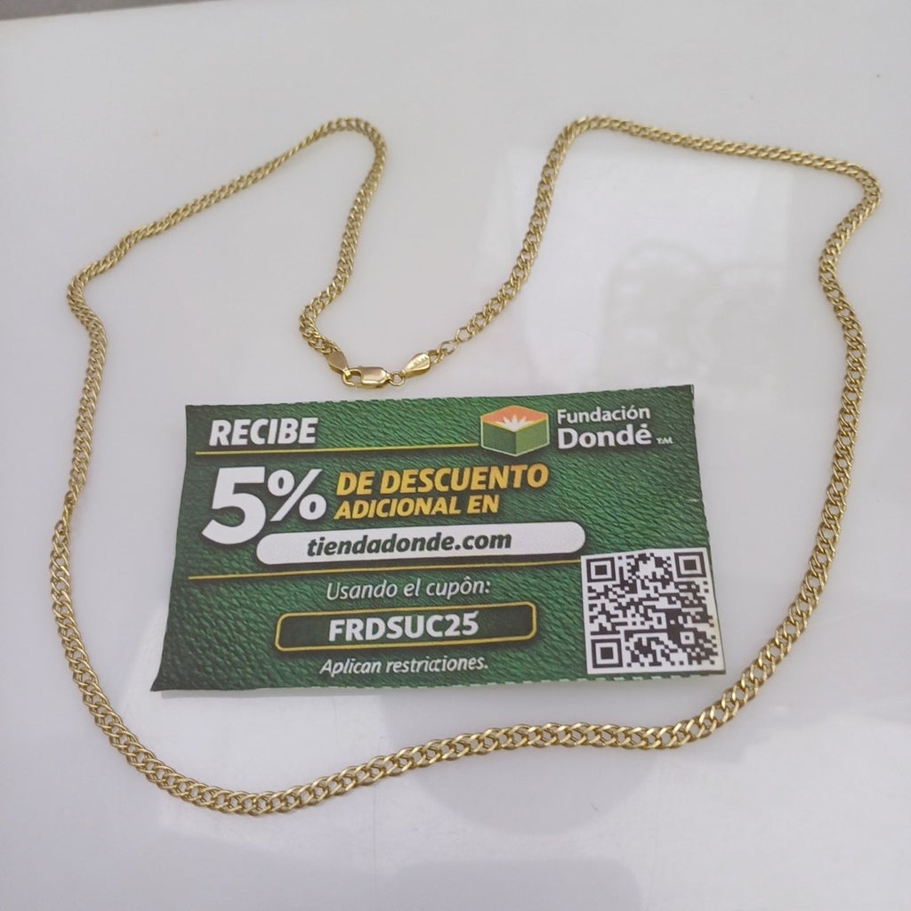 CADENA ORO 14 K 5,50 GRMS (SEMINUEVO)