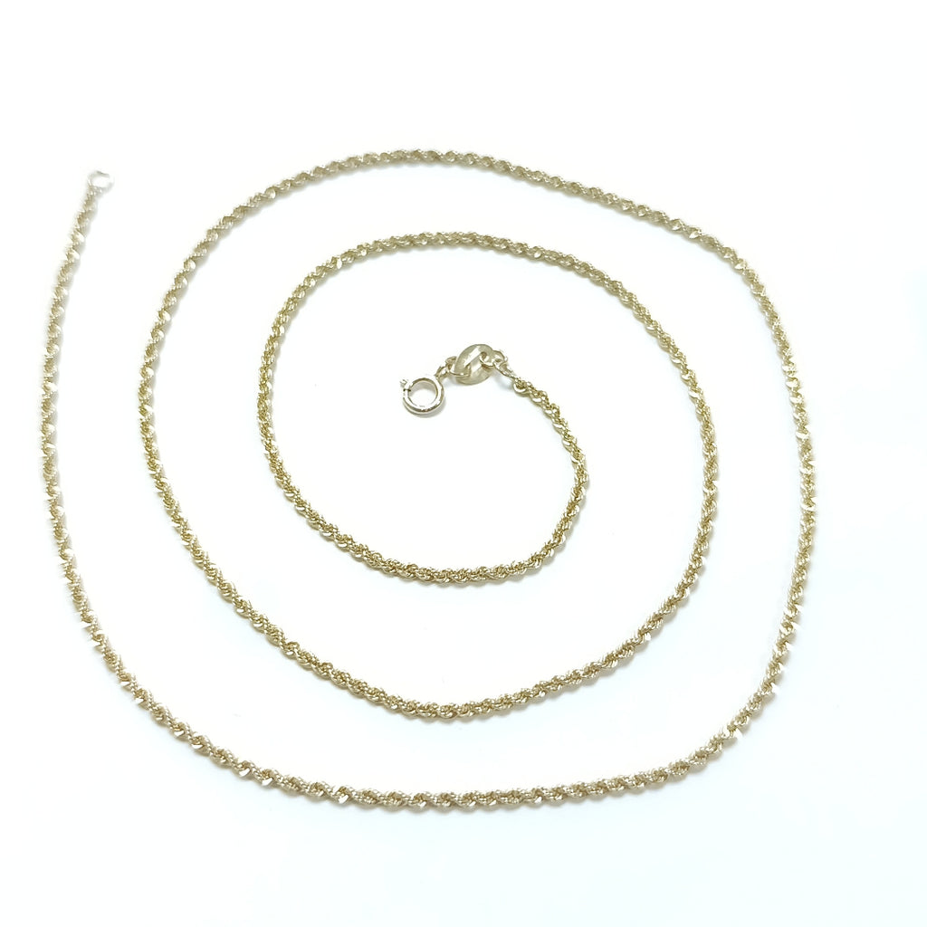 CADENA TORZAL 10K 55 CM 4.5 GR (NUEVO)