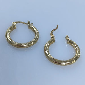 ARETES ARRACADAS 14K 2.7 GR (NUEVO)
