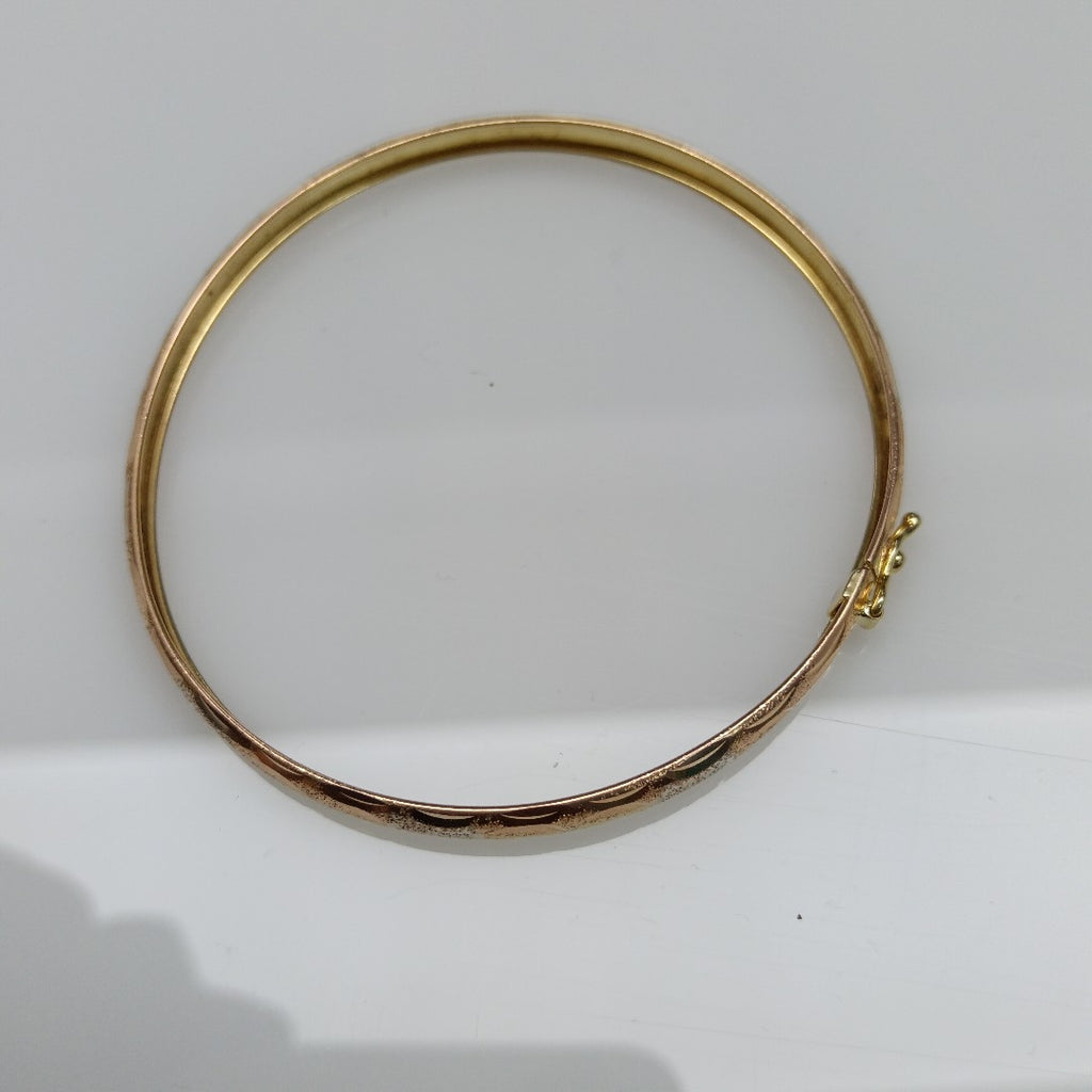 PULSERA RIGIDA ORO 14 K 4.5 GRMS (SEMINUEVO)