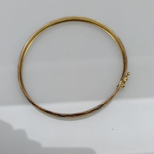 PULSERA RIGIDA ORO 14 K 4.5 GRMS (SEMINUEVO)