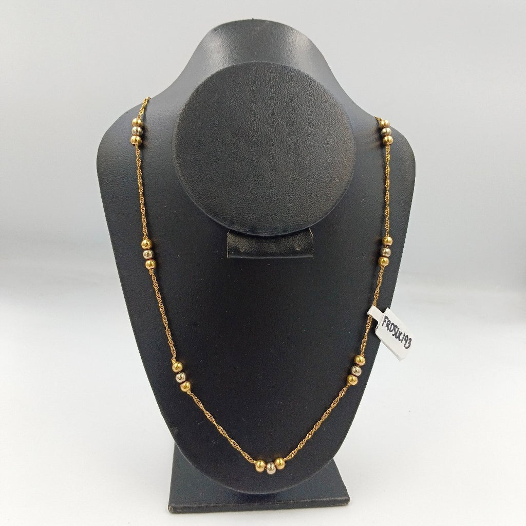 COLLAR ORO COMBINADO 14 K 15,20 GRMS (SEMINUEVO)