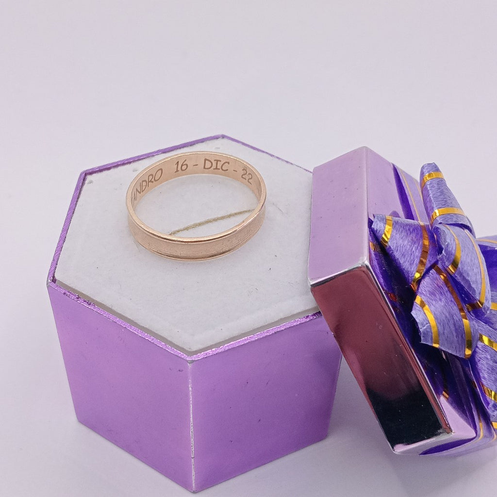 ARGOLLA ORO 14 K 1,80 GRMS (SEMINUEVO)