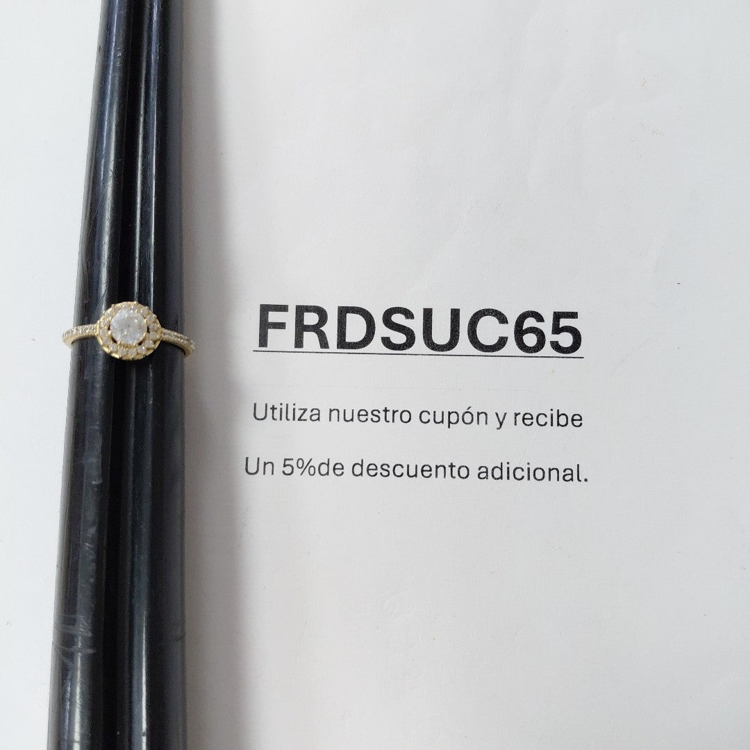 ANILLO ORO 8 K 1.4 GRMS (SEMINUEVO)