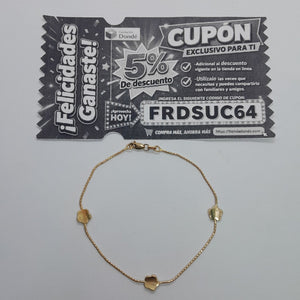 PULSERA ORO 14 K 1,70 GRMS (SEMINUEVO)