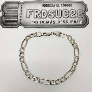 PULSERA PLATA 13.1 GRMS (SEMINUEVO)