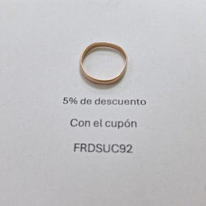 ARGOLLA ORO 10 K 1,30 GRMS (SEMINUEVO)