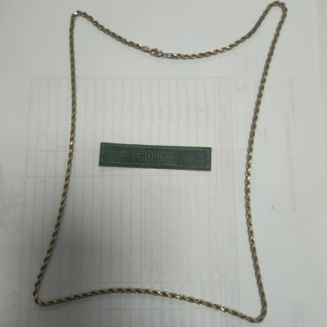 CADENA ORO 14 K 21.4 GRMS (SEMINUEVO)