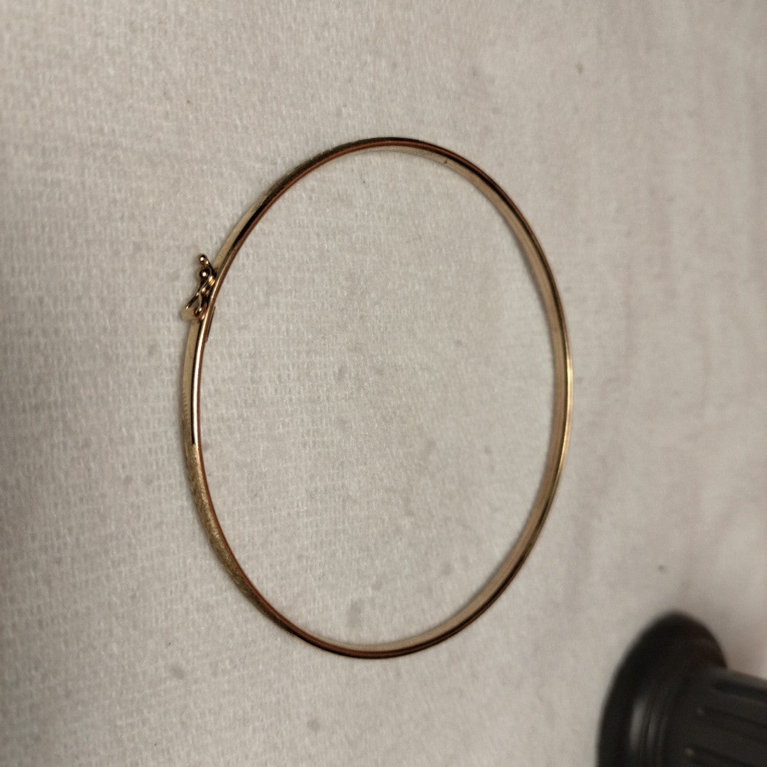 PULSERA RIGIDA ORO 10 K 3,60 GRMS (SEMINUEVO)