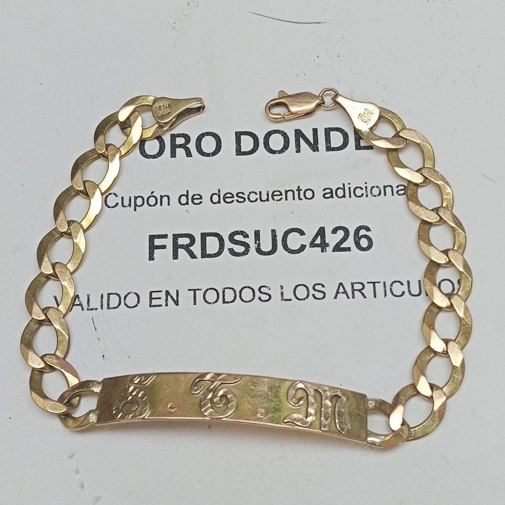 ESCLAVA ORO 10 K 14 GRMS (SEMINUEVO)