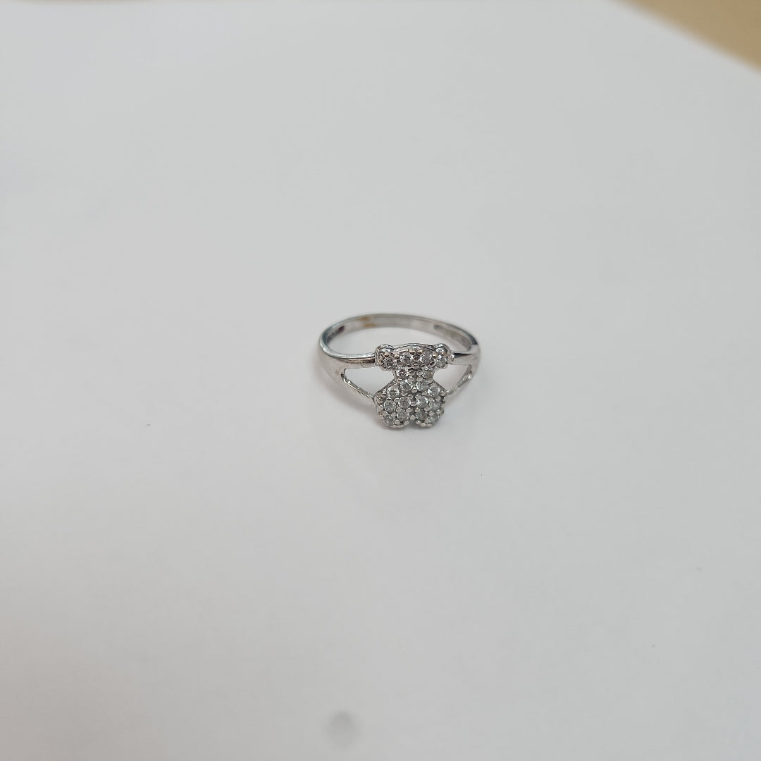 ANILLITO ORO BLANCO 14 K 2.6 GRMS (SEMINUEVO)