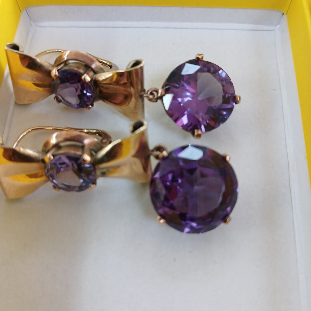 ARETES PAR ORO 8 K 16.7 GRMS (SEMINUEVO)