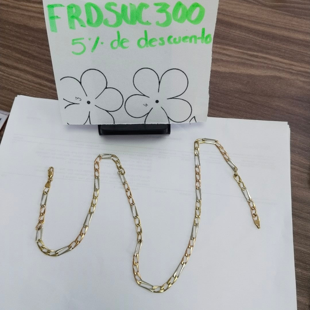 CADENA ORO 14 K 18.9 GRMS (SEMINUEVO)
