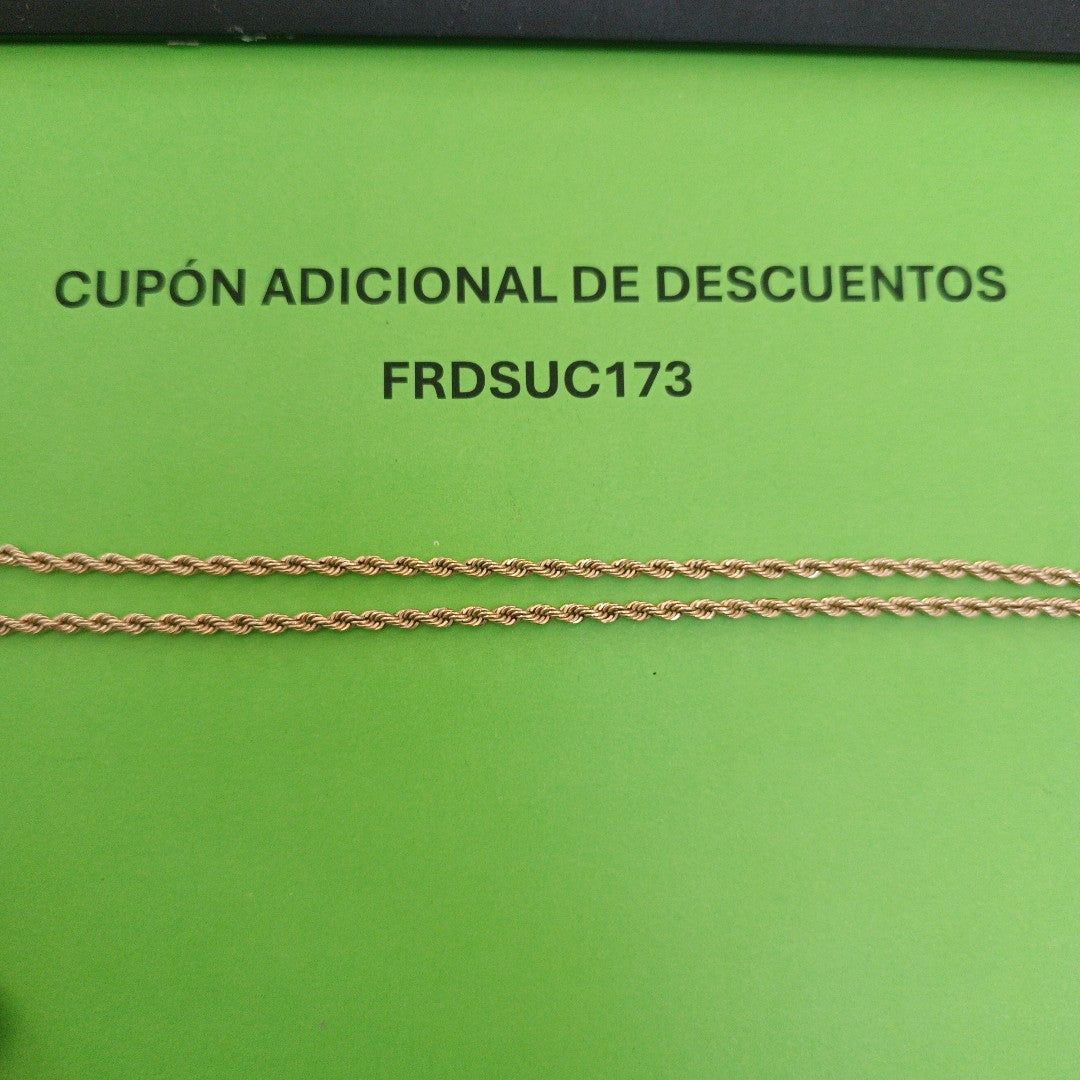 CADENA ORO 10 K 5.2 GRMS (SEMINUEVO)