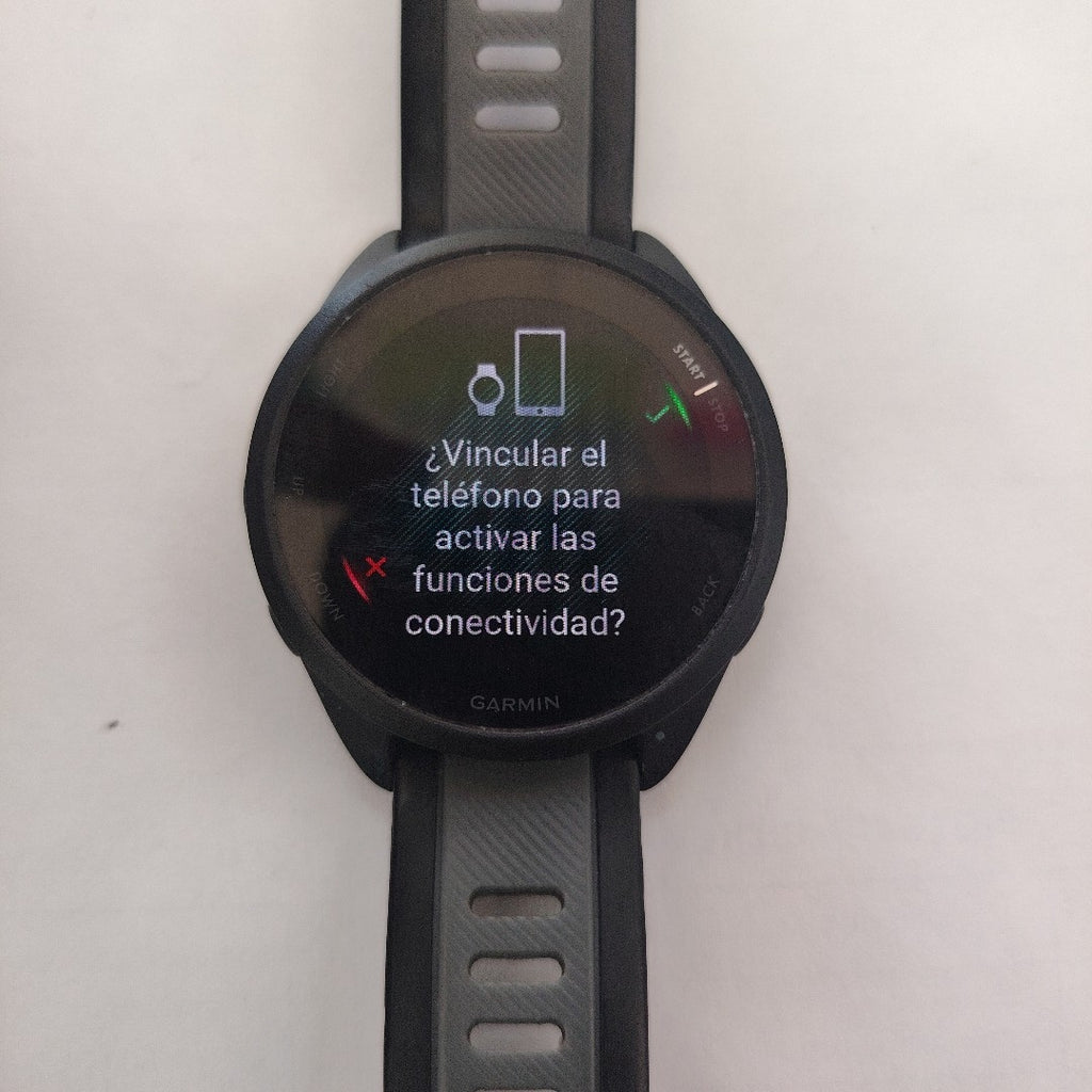 SMARTWATCH GARMIN FORERUNNER 165 MUSIC 43 MM GPS (SEMINUEVO)