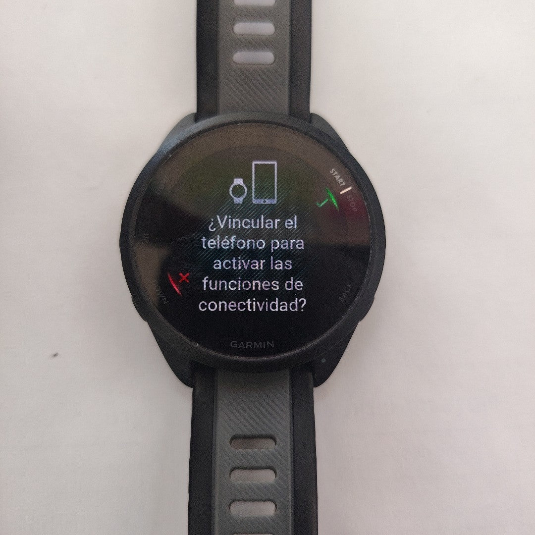 SMARTWATCH GARMIN FORERUNNER 165 MUSIC 43 MM GPS (SEMINUEVO)