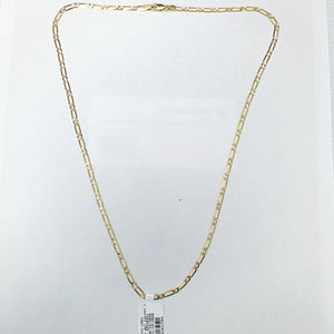 CADENA ORO, RODIADO 14 K 6.3 GRMS (SEMINUEVO)