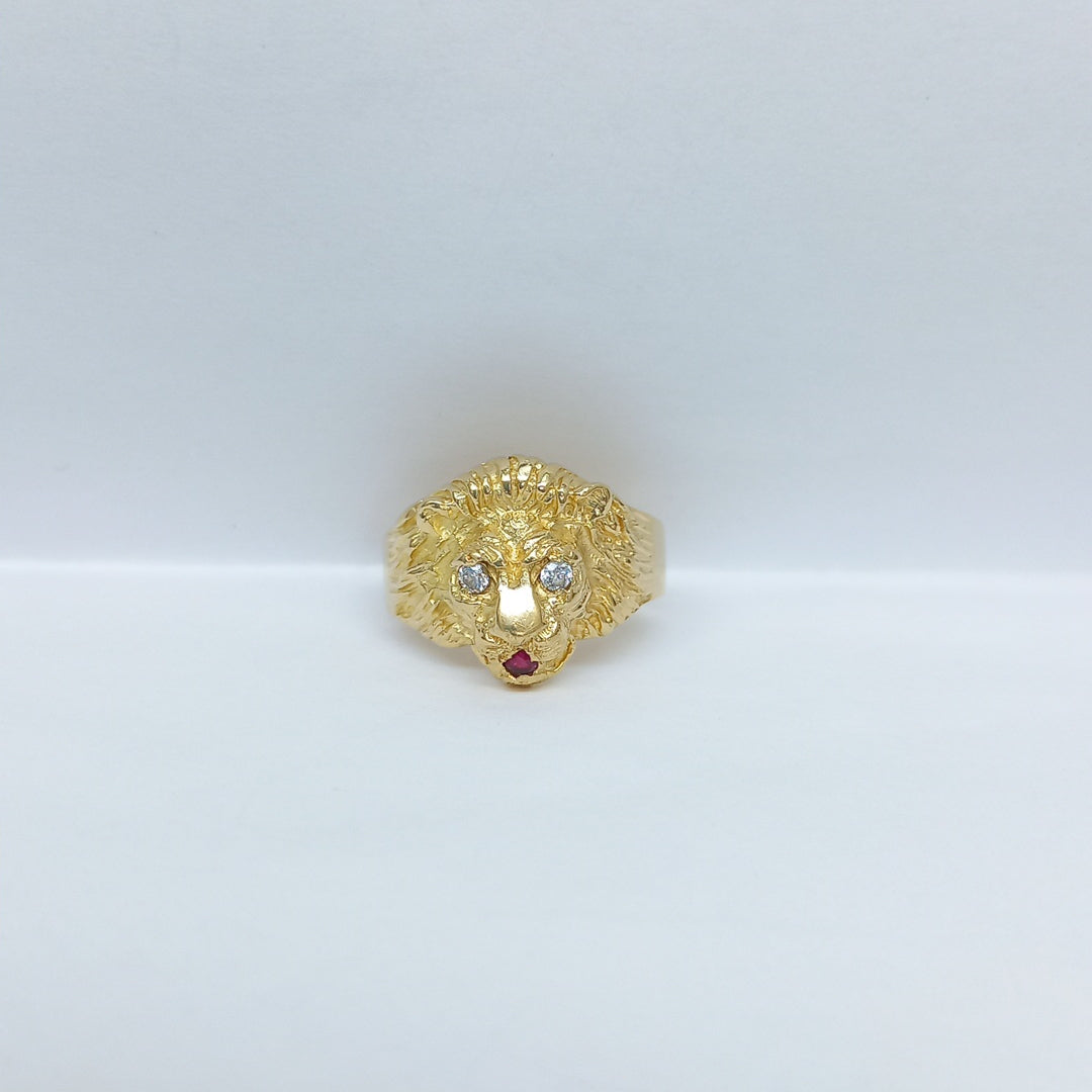 ANILLO ORO 14 K 7,40 GRMS (SEMINUEVO)