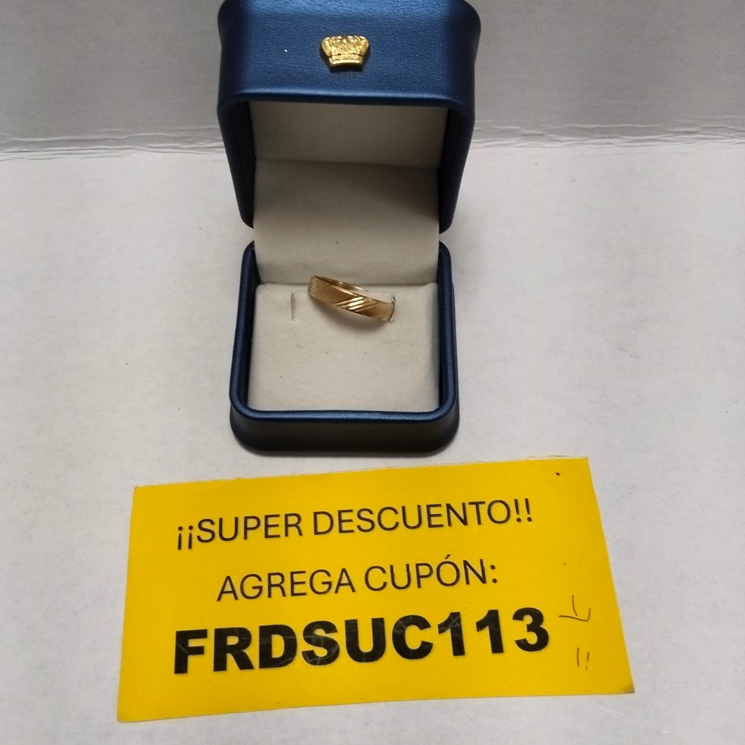 ARGOLLA ORO 10 K 1.9 GRMS (SEMINUEVO)