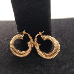 ARETES PAR ORO 10 K 2.9 GRMS (SEMINUEVO)