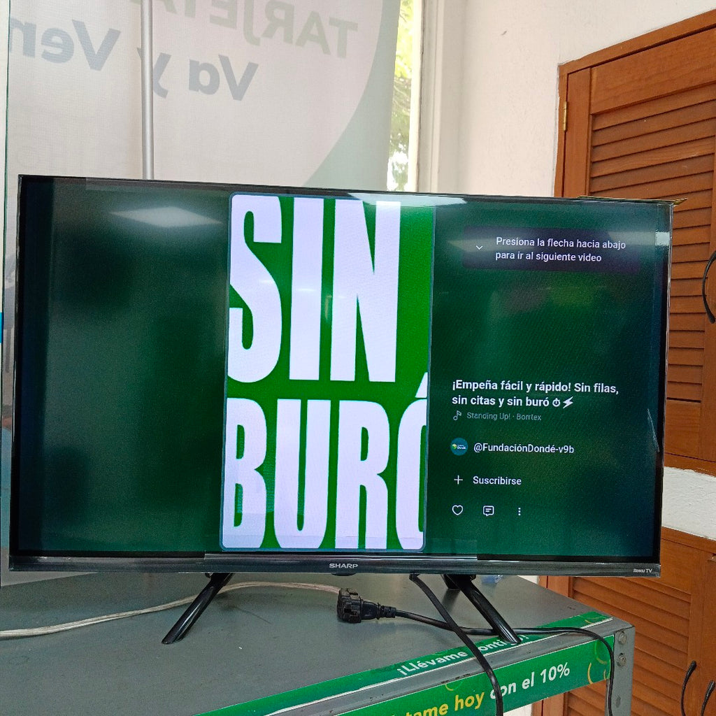 PANTALLA SHARP 2T-C32GF2320U 32" LED HD (SEMINUEVO)