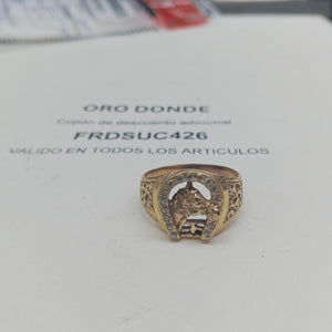 ANILLO ORO 10 K 6.4 GRMS (SEMINUEVO)