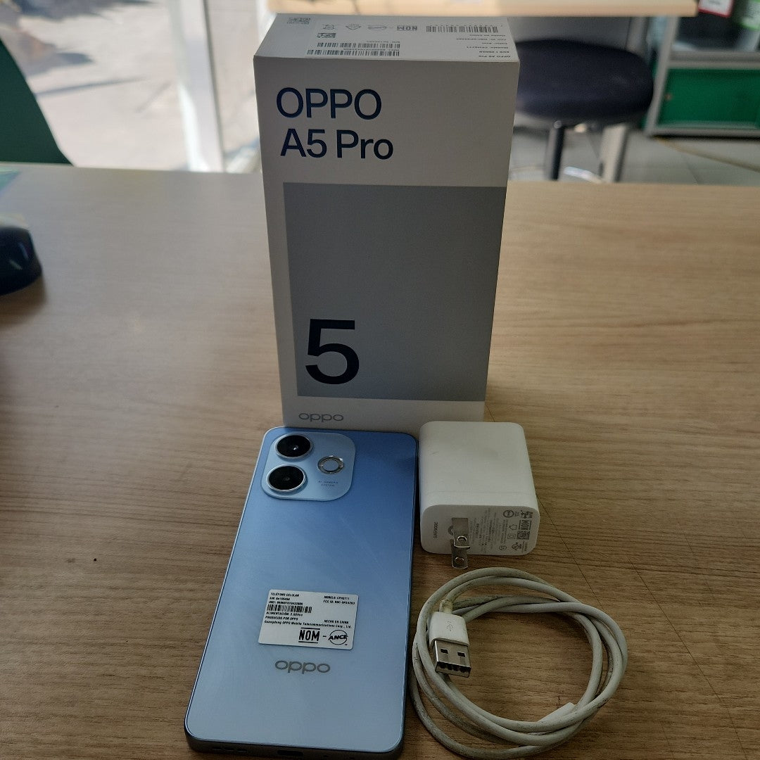 CELULAR OPPO A5 PRO CPH2711 (2025) 256 GB 8 GB RAM (SEMINUEVO)