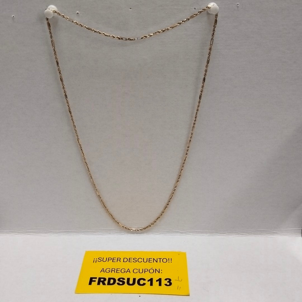 CADENA ORO 10 K 4.8 GRMS (SEMINUEVO)