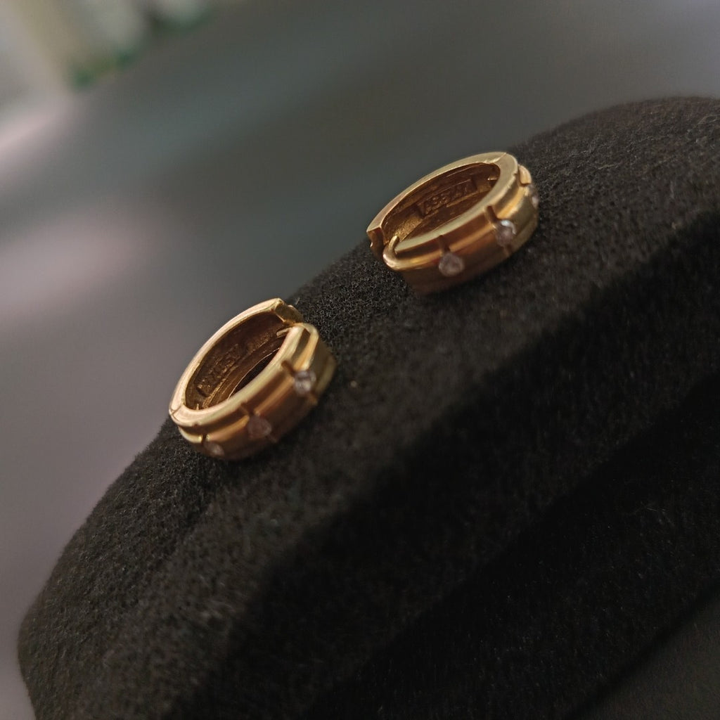 ARETES PAR ORO 14 K 4.1 GRMS (SEMINUEVO)