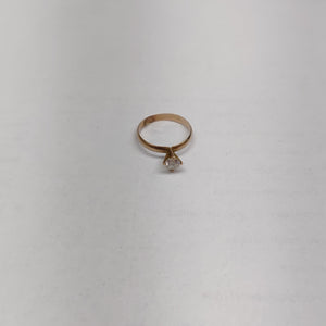 ANILLITO,ANILLO ORO 8 K 1,60 GRMS (SEMINUEVO)