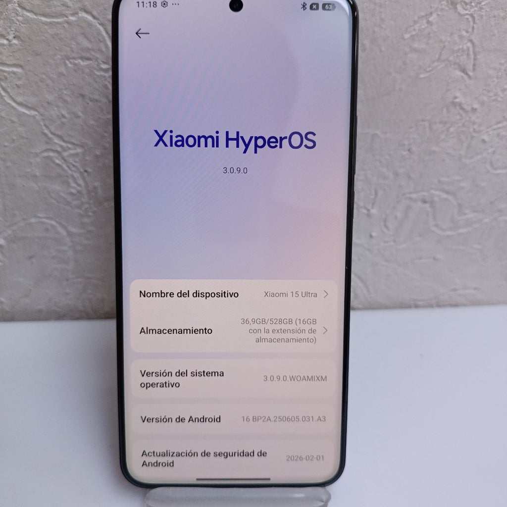 CELULAR XIAOMI 15 ULTRA 25010PN30G (2025) 512 GB 16 GB RAM (SEMINUEVO)