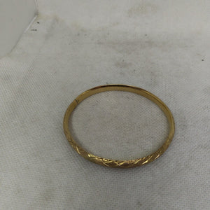 PULSERA RIGIDA ORO 10 K 6 GRMS (SEMINUEVO)