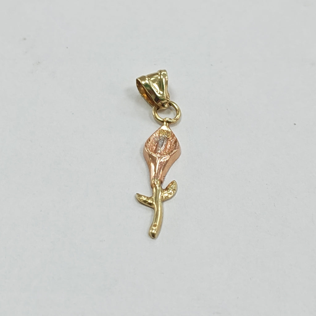 DIJE ORO,ORO COMBINADO 14 K 0,40 GRMS (SEMINUEVO)