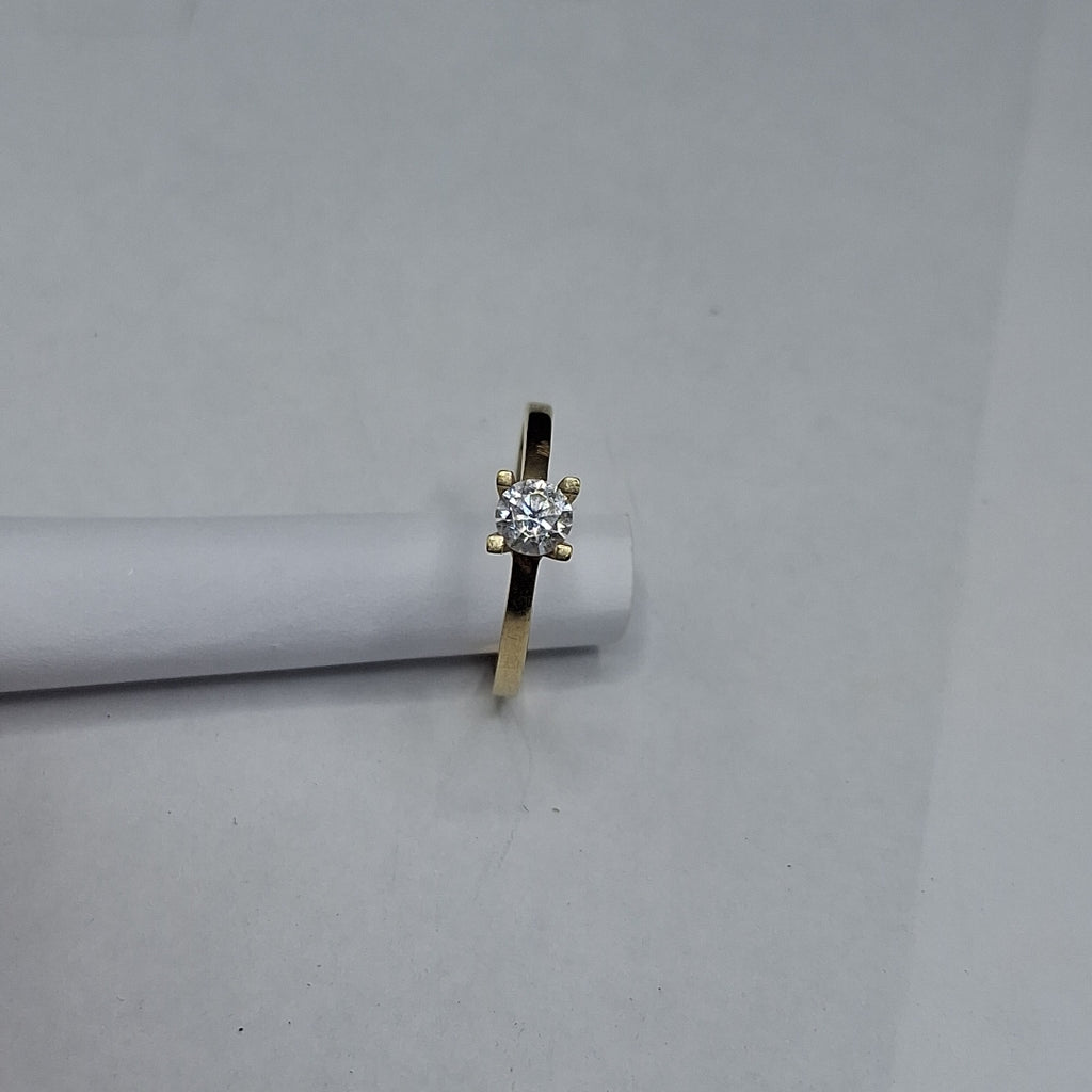 ANILLO ORO 10 K 1.9 GRMS (SEMINUEVO)