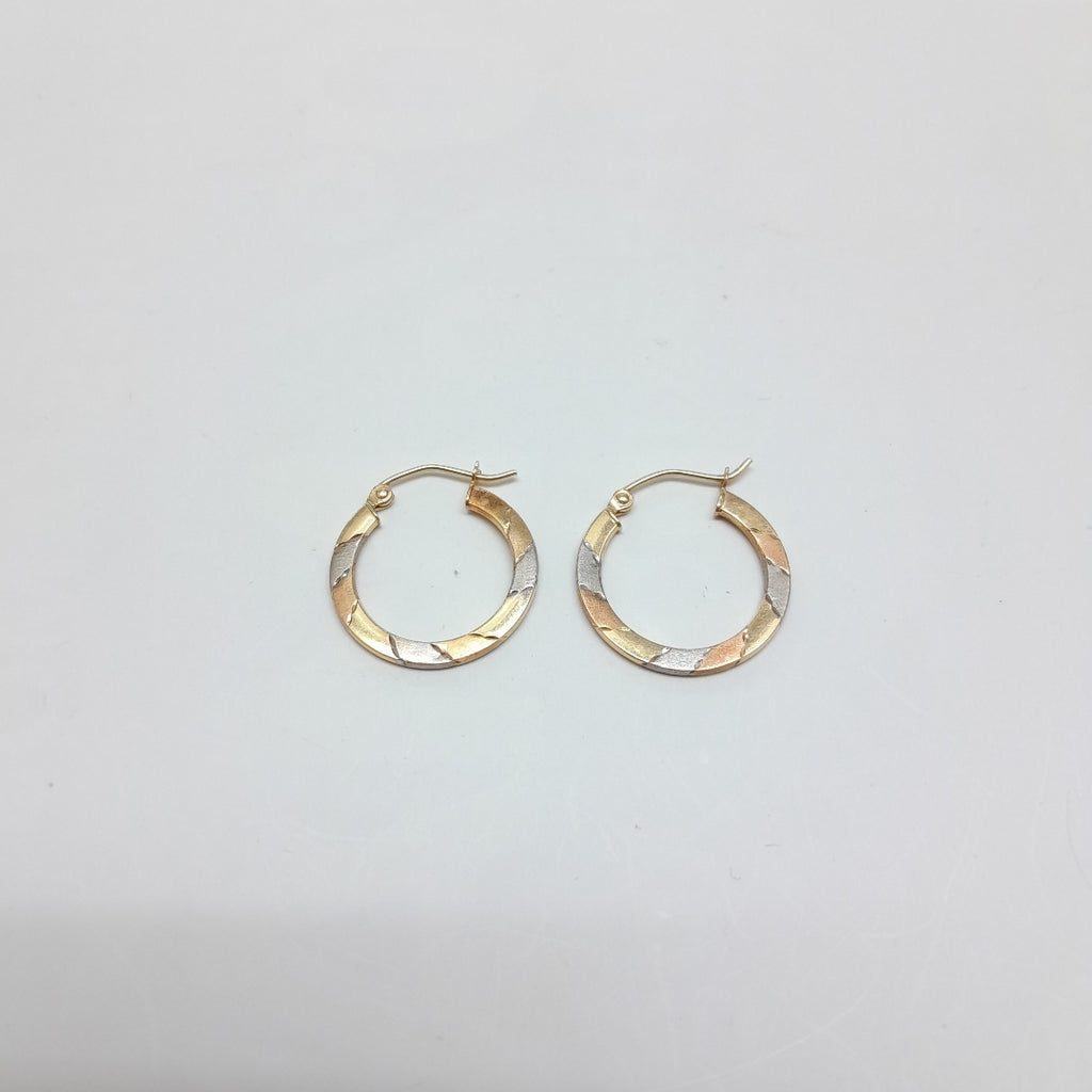 ARRACADAS PAR ORO 14 K 1 GRMS (SEMINUEVO)