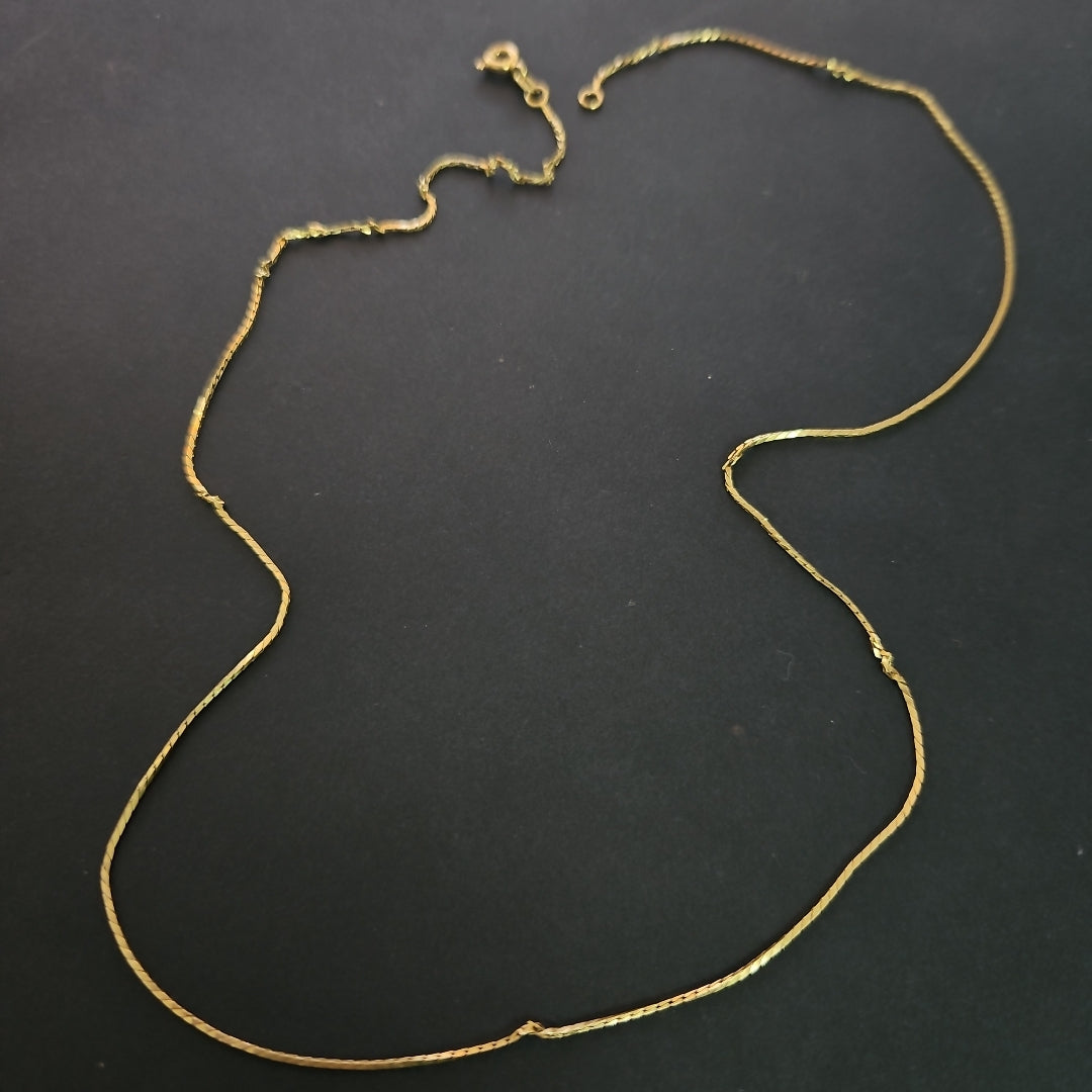 CADENA ORO 18 K 2,20 GRMS (SEMINUEVO)