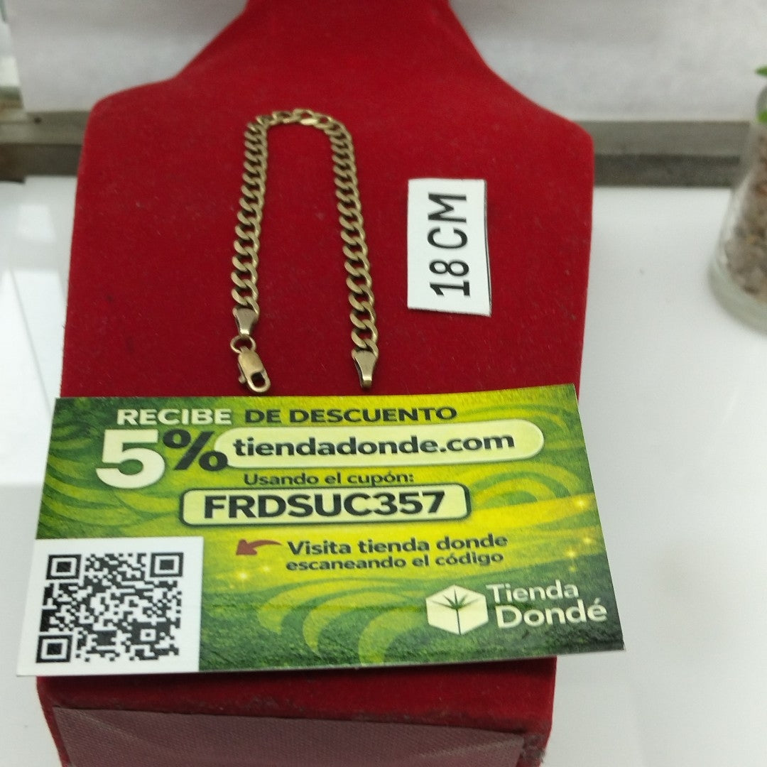 PULSERA ORO 10 K 5.6 GRMS (SEMINUEVO)