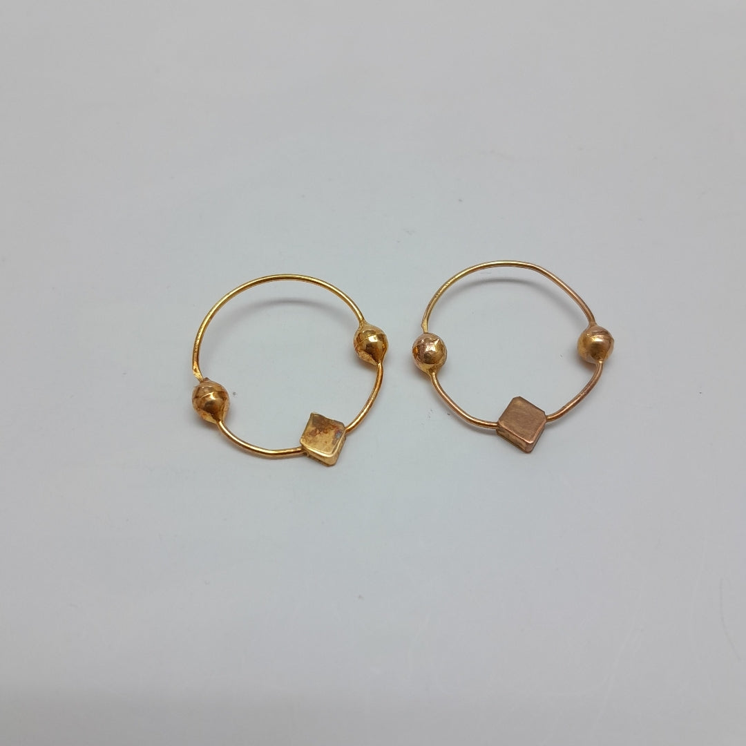 ARRACADAS PAR ORO 8 K 1,70 GRMS (SEMINUEVO)