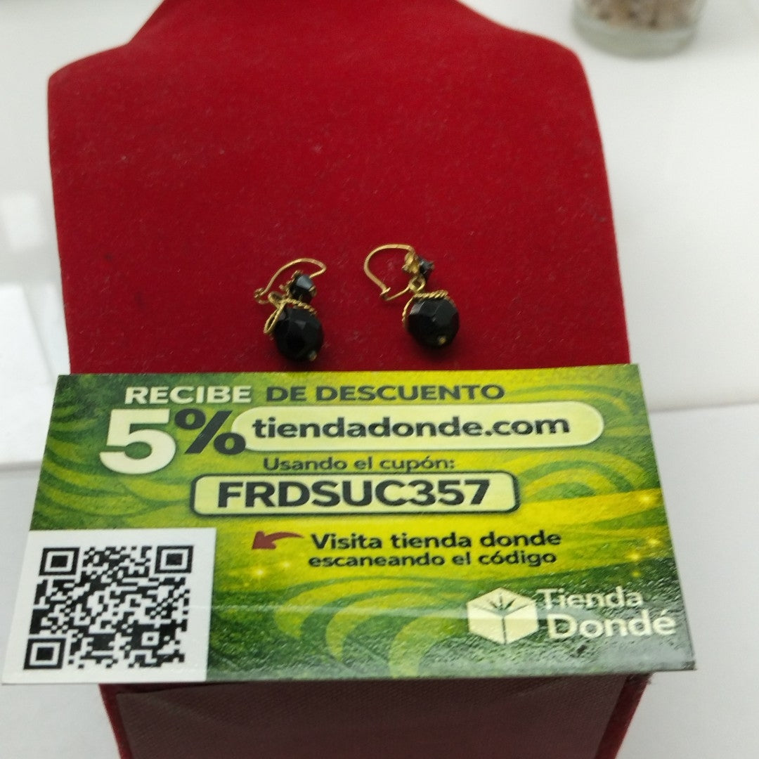 ARETES PAR ORO,ORO MUY BAJO 8 K 2,70 GRMS (SEMINUEVO)