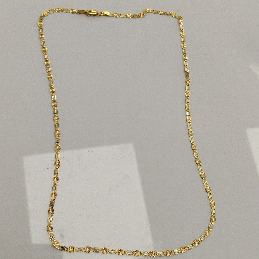 CADENA ORO, ORO COMBINADO 14 K 3.9 GRMS (SEMINUEVO)