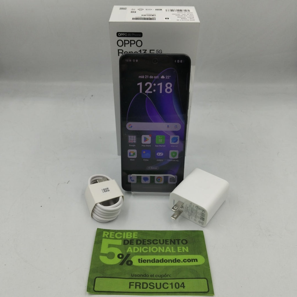 CELULAR OPPO RENO 13F 5G CPH2699 (2025) 256 GB 12 GB RAM (SEMINUEVO)