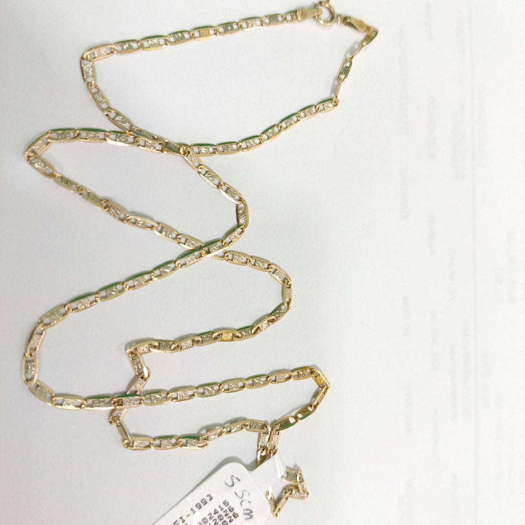 CADENA ORO 14 K 4.6 GRMS (SEMINUEVO)